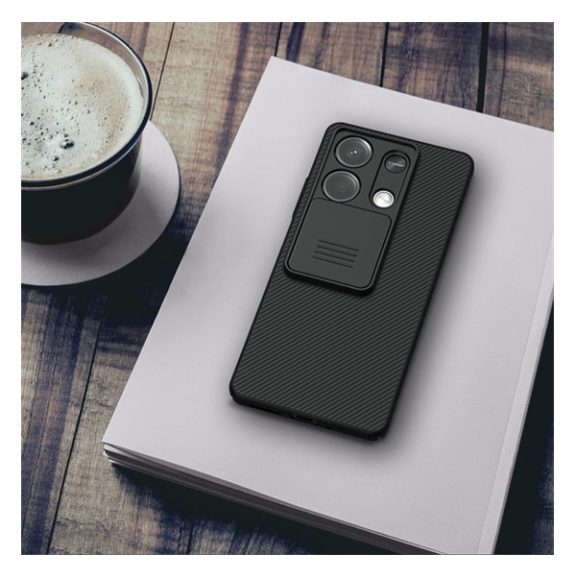 Nillkin CamShield Xiaomi Redmi Note 13 5G kemény hátlap tok, fekete