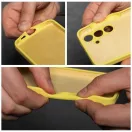 2mm Samsung Galaxy S25 Ultra szilikon tok, világos sárga