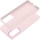 Frame Samsung Galaxy S25+ közepesen ütésálló tok kameravédő kerettel, rózsaszín