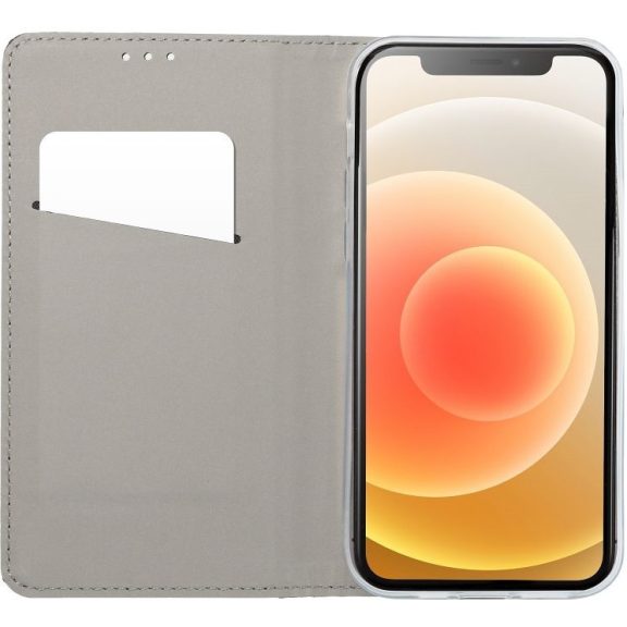 Magnet Samsung Galaxy S25+ mágneses flip tok, arany