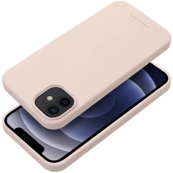 Roar Samsung Galaxy S25 Ultra prémium szilikon tok velúr béléssel, világos rózsaszín