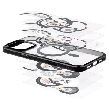   Spigen C11 Series Chronos Edition Magfit Apple iPhone 16 Pro Max tok, MagSafe, fekete ACS09192