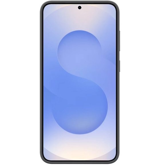 Samsung Galaxy S25+ Silicone Cover, gyári szilikon tok, fekete