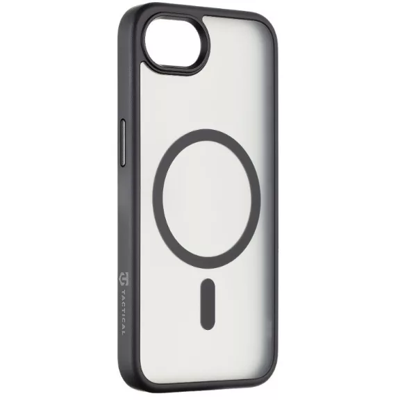 Tactical MagForce Hyperstealth Apple iPhone 17e / iPhone 16e MagSafe tok, áttetsző/sötétszürke