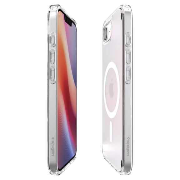 Spigen Ultra Hybrid MagFit Apple iPhone 17e / iPhone 16e tok, MagSafe, Frost White, matt fehér
