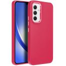 Frame Apple iPhone 17e / iPhone 16e közepesen ütésálló tok kameravédő kerettel, magenta