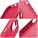 Frame Apple iPhone 17e / iPhone 16e közepesen ütésálló tok kameravédő kerettel, magenta