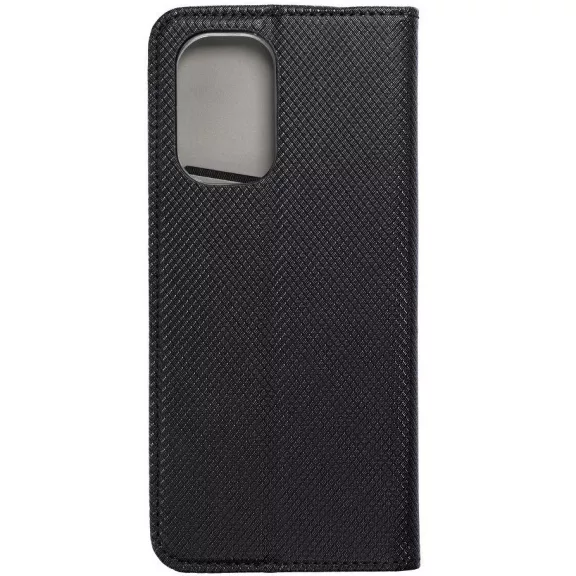 Magnet Apple iPhone 17e / iPhone 16e mágneses flip tok, fekete