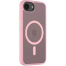 Tactical MagForce Hyperstealth Apple iPhone 17e / iPhone 16e MagSafe tok, áttetsző/rózsaszín
