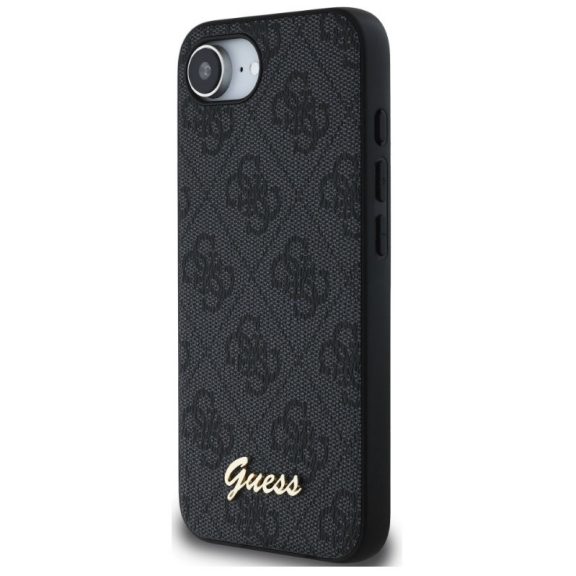 Guess 4G Apple iPhone 17e / iPhone 16e MagSafe hátlap tok, sötétszürke