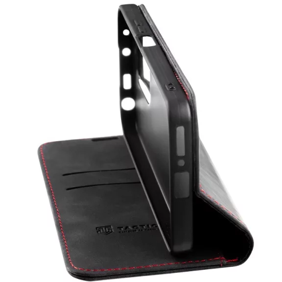 Tactical Xproof Samsung Galaxy A36 flip/oldalra nyíló tok, fekete