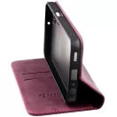 Tactical Xproof Samsung Galaxy A36 flip/oldalra nyíló tok, bordó