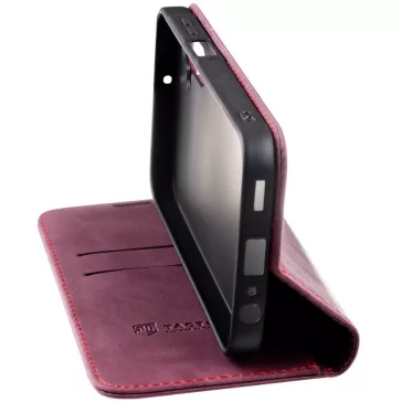   Tactical Xproof Samsung Galaxy A36 flip/oldalra nyíló tok, bordó