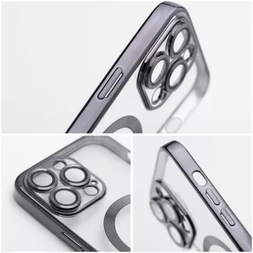   Electro Mag Samsung Galaxy A56 MagSafe kompatibilis hátlap tok, fekete