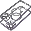 Electro Mag Samsung Galaxy A56 MagSafe kompatibilis hátlap tok, fekete