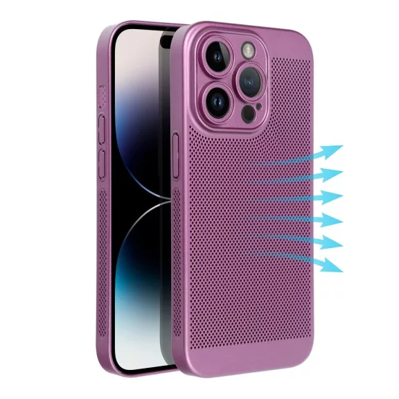 Breezy Samsung Galaxy A36, műanyag tok, lila