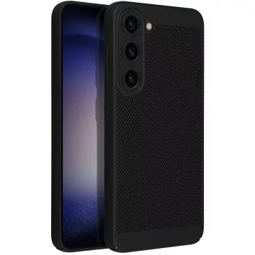 Breezy Samsung Galaxy A36, műanyag tok, fekete