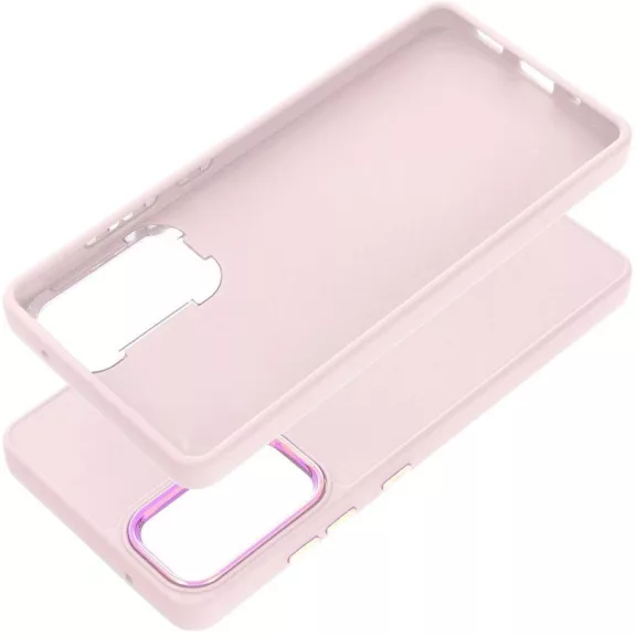 Frame Samsung Galaxy A36 közepesen ütésálló tok kameravédő kerettel, rózsaszín