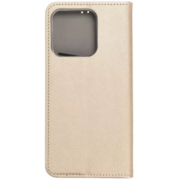 Magnet Samsung Galaxy A36 mágneses flip tok, arany
