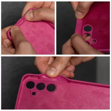 2mm Samsung Galaxy A26 szilikon tok, rózsaszín