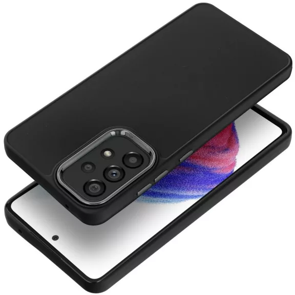 Frame Samsung Galaxy A26 közepesen ütésálló tok kameravédő kerettel, fekete