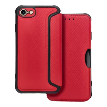Razor book Samsung Galaxy A26 flip tok, piros