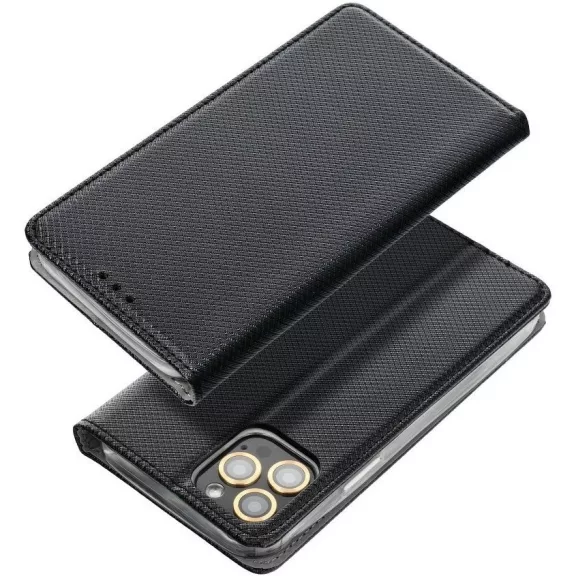 Magnet Samsung Galaxy A26 mágneses flip tok, fekete