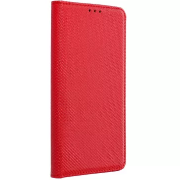 Magnet Samsung Galaxy A26 mágneses flip tok, piros