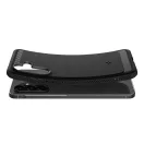 Spigen Rugged Armor Samsung Galaxy A56 tok, Matte Black, fekete