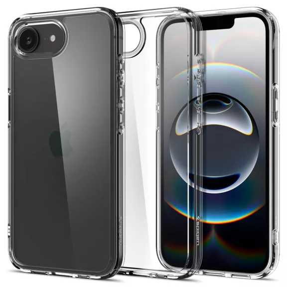 Spigen Ultra Hybrid Apple iPhone 17e / iPhone 16e, Crystal Clear, átlátszó
