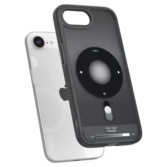 Spigen Ultra Hybrid MagFit Apple iPhone 17e / iPhone 16e tok, MagSafe, Classic, fekete