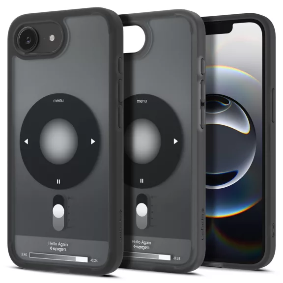 Spigen Ultra Hybrid MagFit Apple iPhone 17e / iPhone 16e tok, MagSafe, Classic, fekete