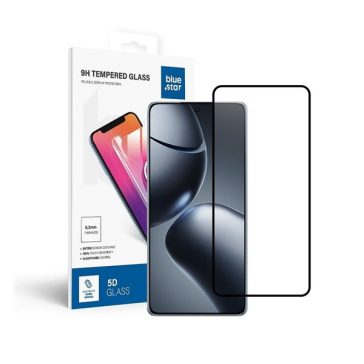   Blue Star Xiaomi 15 tempered glass kijelzővédő üvegfólia, fekete