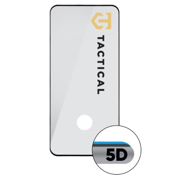 Tactical Glass Shield 5D Xiaomi 15 kijelzővédő üvegfólia, fekete