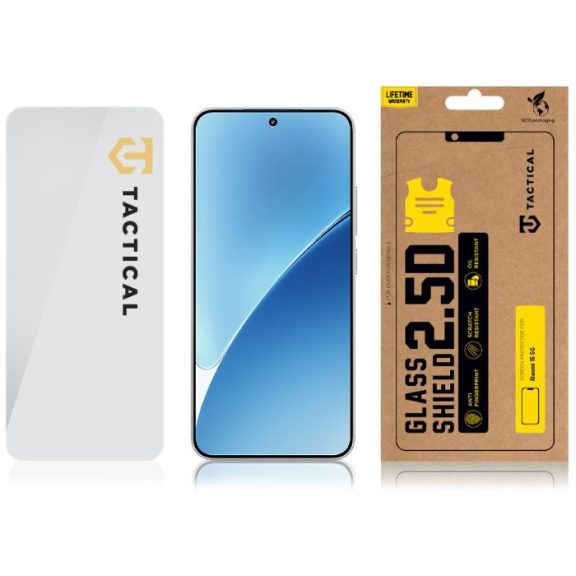 Tactical Glass Shield 2.5D Xiaomi 15 kijelzővédő üvegfólia, átlátszó