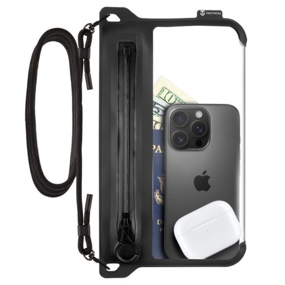 Tactical Splash Pouch 2.0 Asphalt univerzális vízálló telefontok, sötétszürke