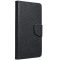 Fancy Motorola G55 5G mágneses flip tok, fekete