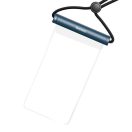 Baseus AquaGlide vízálló telefontok hengeres csúszózárral, kék