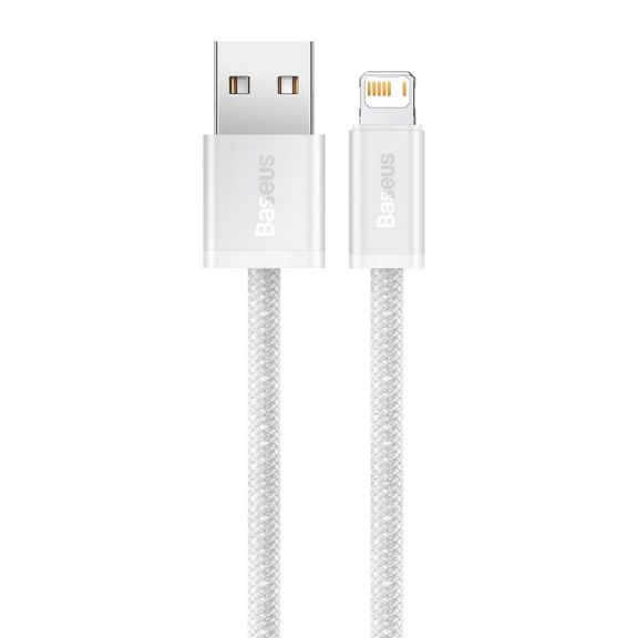 Baseus Dynamic USB-Lightning kábel, 2,4A, 2m, fehér
