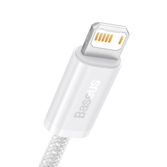 Baseus Dynamic USB-Lightning kábel, 2,4A, 2m, fehér