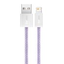Baseus Dynamic USB-Lightning kábel, 2,4A, 2m, lila