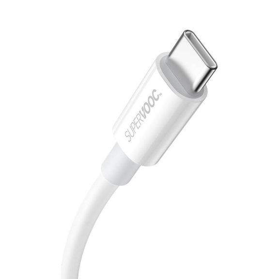 Baseus Superior Series USB-USB-C kábel, 65 W, PD, 1m, fehér
