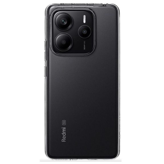 Tactical TPU Xiaomi Redmi Note 14 5G (Global) hátlap tok, átlátszó