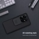 Nillkin CamShield PRO Xiaomi Redmi Note 14 5G kemény hátlap tok, fekete