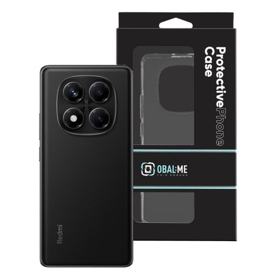 OBAL:ME Xiaomi Redmi Note 14 Pro 4G műanyag hátlap tok, átlátszó