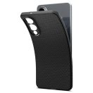 Spigen Liquid Air Samsung Galaxy S25 Edge tok, Matte Black, fekete