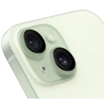   Obal:Me Apple iPhone 15/ 15 Plus tempered glass kamera védő üvegfólia, zöld