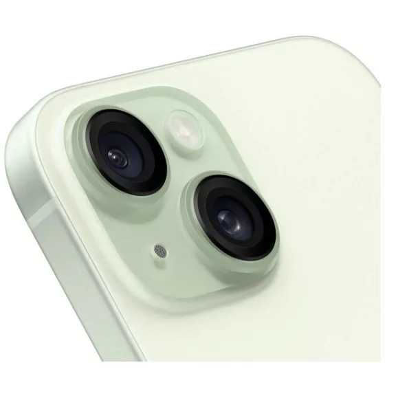 Obal:Me Apple iPhone 15/ 15 Plus tempered glass kamera védő üvegfólia, zöld