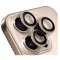 Obal:Me Apple iPhone 16 Pro/16 Pro Max tempered glass kamera védő üvegfólia, desert titanium