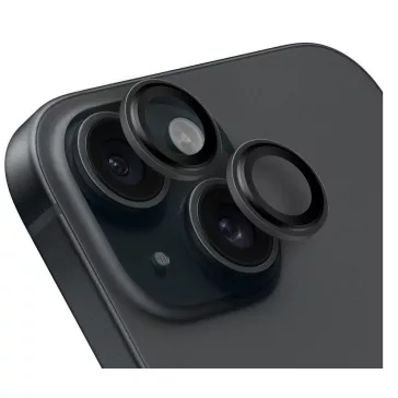   Obal:Me Apple iPhone 16 Pro/16 Pro Max tempered glass kamera védő üvegfólia, fekete